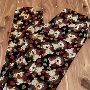 Lularoe fall animal leggings
